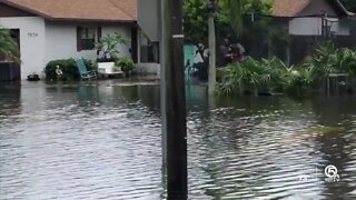 Treasure Coast neighborhoods remain underwater after heavy rain, strong storms