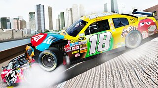 🔴 RACING THE CHICAGO STREET COURSE // NASCAR 09 LIVE