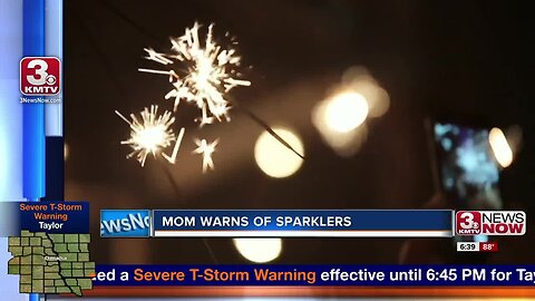 Papillion Mom: Sparklers Are Not For Kids