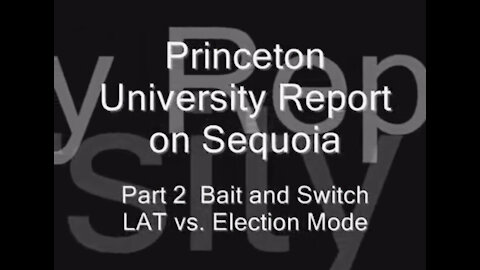 Part 2: Princeton professor demonstrates fraudulent voting software