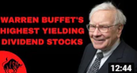 These Are The Highest Yielding Dividend Stocks in Warren Buffett's Portfolio