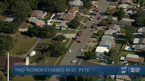 Woman killed, her mother injured after man stabs them in St. Petersburg, police say