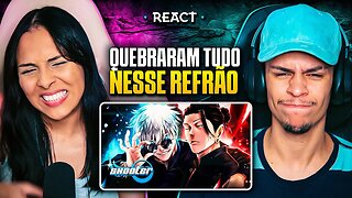 SHOOTER ft. SEVEN - Mundo Perfeito | Gojo & Geto (Jujutsu Kaisen) | [React em Casal] 🔥