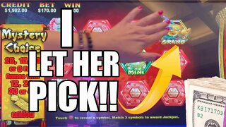 $170 BETS & I LANDED EVERY JACKPOT FEATURE ON THIS SLOT MACHINE!! High Limit Slot Play