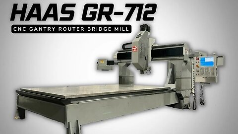 HAAS GR-712 CNC GANTRY ROUTER BRIDGE MILL SKU 2299 – MachineStation