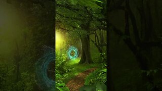 Meditation Relaxing Forest Scene - Ambient Music / Sounds #shorts