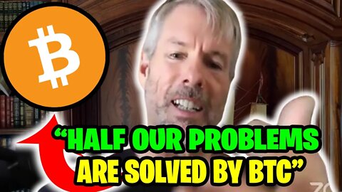 "Bitcoin Solves Half of Everything!" | Michael Saylor Bitcoin Prediction