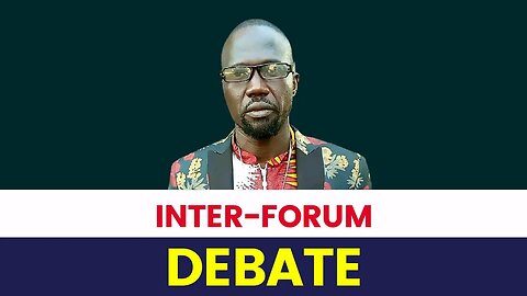 Inter-Forum Debate | Lucky Bosmic Otim