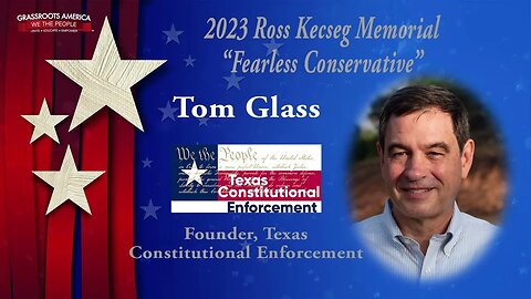 2023 Ross Kecseg Memorial "Fearless Warrior" Awardee Tom Glass