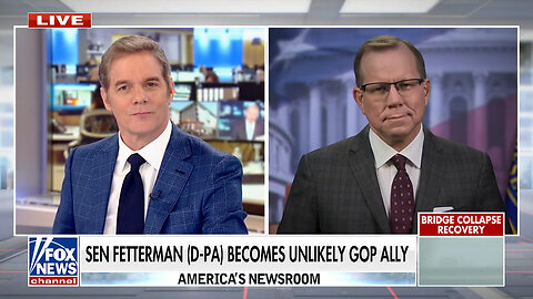 Sen. John Fetterman Proving To Be Unlikely GOP Ally