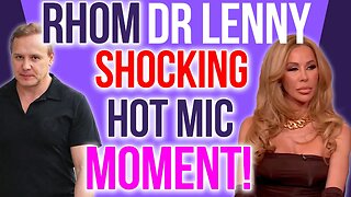 RHOM Dr Lenny HOT MIC Moment & Erika Jayne earring sold! #rhobh #rhom #bravotv