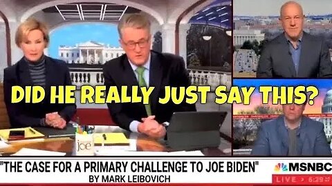Morning Joe just ARGUED that Pelosi and Biden are "AT THEIR BEST in their 80's"