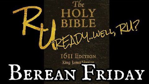 CuttingEdge: Berean Friday Biblical Trivia Extravaganza, RU Ready? (7/2/2021)