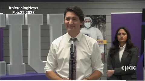 Justin Trudeau Gas Lighting Roxham Rd Border Questions- Feb.22 2023