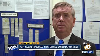 City claims progress in reforming water department