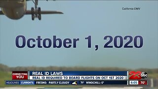 REAL ID LAWS GO INTO EFFECT OCT1ST 2020