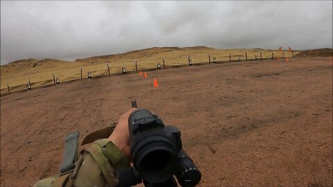 U.S. Army Military Police Conduct Individual Weapons' Qualification