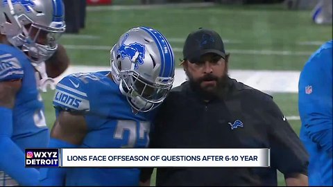 Lions fire Jim Bob Cooter as uncertainty mounts following 6-10 season