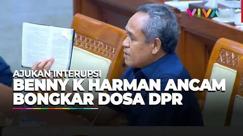 Benny K Harman Kelepasan DPR RI Punya Dosa: Mau Saya Buka?