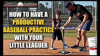 Having a Productive Baseball Practice with your 5-8 year old | Building Skills with Drills