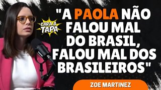 ZOE MARTINEZ NÃO SABE PORQUE PAOLA CAROSELLA NÃO PENSA EM VOLTAR PARA A ARGENTINA