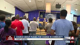 Church group pushes for change in community