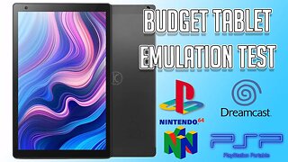 Budget Tablet Emulation Test - Vankyo MatrixPad Z10 Android Tablet Review