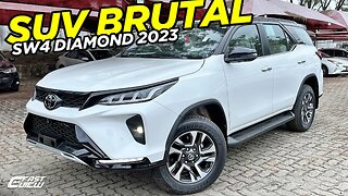 NOVA TOYOTA SW4 DIAMOND 2023 4X4 DE LUXO, ROBUSTO E SEGURO COM 204 CV E PREÇO DE DISCOVERY SPORT!