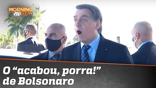 “Acabou, porra!”, brada Bolsonaro. A democracia brasileira corre algum risco?