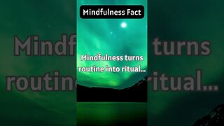 Mindfulness Fact - #shorts #mindfulness #fact #spiritual