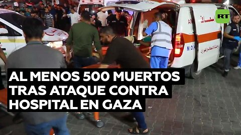 Experto: "El ataque al hospital de Gaza es un crimen de lesa humanidad"