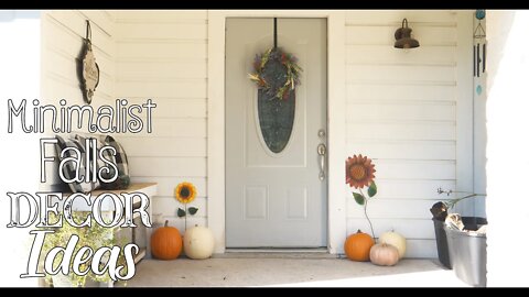 Minimalist Fall Decor Ideas In 1 Minute