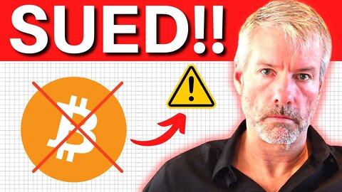 Michael Saylor SUED!! (Is Bitcoin In Trouble?)