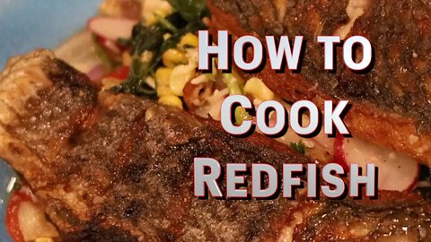 How to Cook Redfish (September 11th Edition)