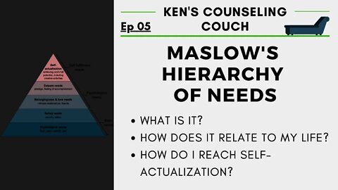 Ep. 05 - Maslow's Hierarchy of Needs [Finding #Motivation]