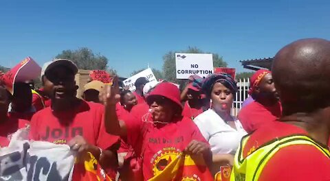 South Africa - Johannesburg - SAA strike (video) (bPy)