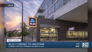 Aldi to open four grocery stores near Phoenix in 2020