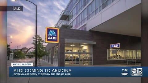 Aldi to open four grocery stores near Phoenix in 2020