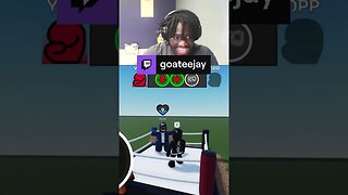 SIT DOWN Roblox shadow boxing | goateejay on #Twitch #roblox #gaming #funny