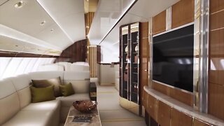 Most Luxurious Plane - Boeing 747-8 VIP