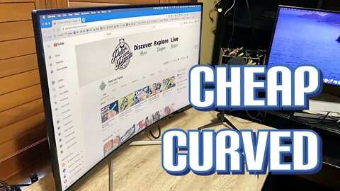 Cheap AOC 32" Curved Monitor Review