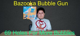 Bazooka Bubble Gun Machine