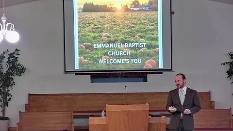 Emmanuel Baptist Church Worship Service 10-29-2023