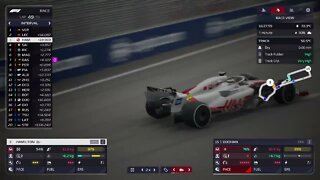 F1 Manager 2022 Season 5 Team Haas Race 8