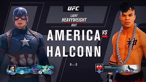 NEW CAF creation: Captain America enters the Octagon