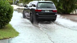 Elsa floods Fort Myers Beach residential areas