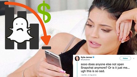 Kylie Jenner Makes Snapchat Lose Over a BILLION Dollars Because of ONE Tweet!