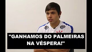 "Ganhamos na VÉSPERA", diz Romero sobre Timão x Palmeiras