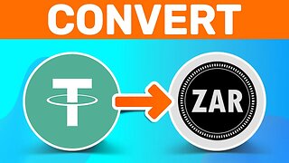 How To Convert ZAR To USDT On Binance