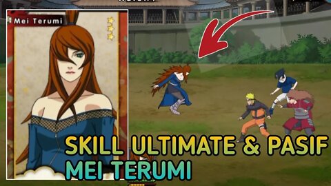 Skill Ultimate & Pasif Mei Terumi Heroes Assembled Reborn